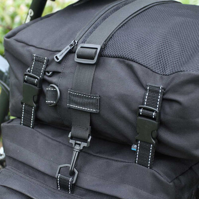 

ROSWHEEL 3 in 1 Multifunction Road MTB Mountain Bike Bag Bicycle Pannier Rear Seat Trunk Bag
