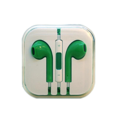 

Earphone volume control mic white headphone earphone for mobile phones