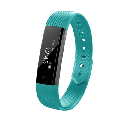 

Foreign trade explosion models Bluetooth sports bracelet pedometer waterproof smart reminder ID115 smart bracelet