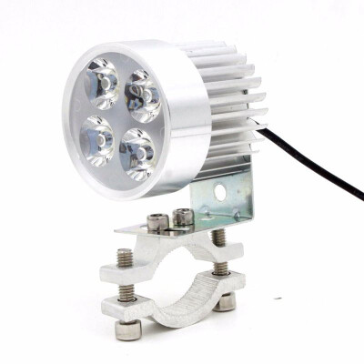 

Electric vehicle super bright headlight motorcycle LED bulb spotlights 12v-80v general modified lamp White 1PCS