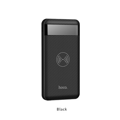 

HOCO QI Wireless Charger Power Bank 10000mah Dual USB with Digital Display External Battery Powerbank for iphone 8 X XS Max XR