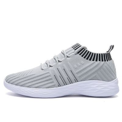 

New flying woven mesh mens shoes fashion wild casual shoes relaxed&comfortable sports shoes