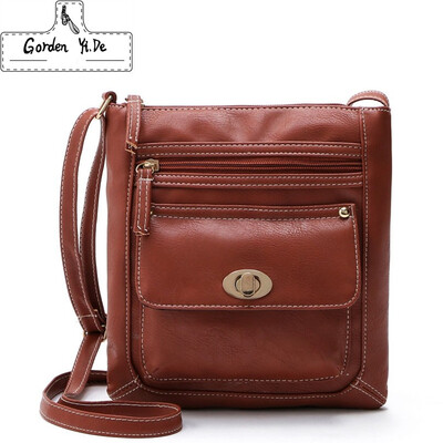 

2019 New Fashion PU Leather Women Bag Famous Brands Handbag Women Messenger Bags Female Crossbody Shoulder Bag Bolsa Feminina
