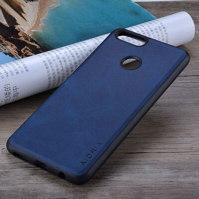 

for Huawei Honor 7X case Luxury Vintage Leather cover skin phone Cases for huawei honor 7x funda coque New design capa Business