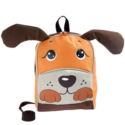 

Kids Backpack With safety Harness Nylon Travel Bag Children Kindergarten Schoolbags Lunch Bag For 1-3 Years Cute 3D Cartoon Rabbit