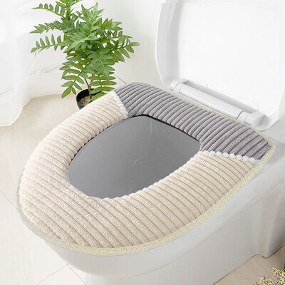 

FOOJO warm toilet seat toilet seat toilet seat toilet seat cushion camel