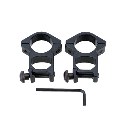 

2pcs Tactical Rail Mount 254mm Ring for Rifle Scope Flashlight Torch