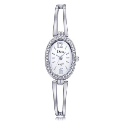 

Disu Fashion Diamond Ladies Dress Quartz Alloy Bracelet Wrist Watch