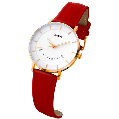 

Lenovo watch S smart quartz watch Leather strap smartwatch 5ATM Waterproof Sleep Monitor Bluetooth Fitness Tracker Calls Reminder