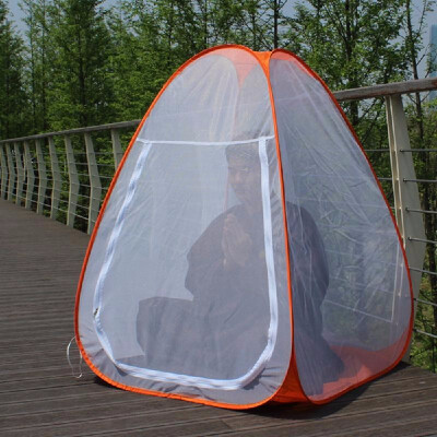 

Buddhist Meditation Tent Single Mosquito Net Temples Sit-in Free-standing Shelter Cabana Quick Folding Camping Tent