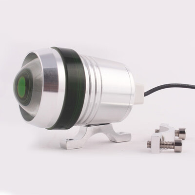 

1PCS Motorcycle Spotlight Driving auxiliary Light ATV DRL silver shell 12V 30W Headlight Angel Lamp motorbike fog lamp