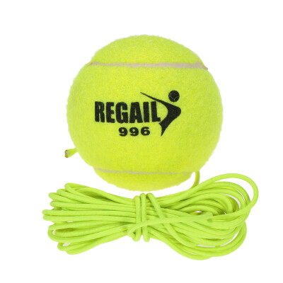 

Natural Rubber Synthetic Wool Fiber Tennis Ball Dog Training Tennis Ball With String