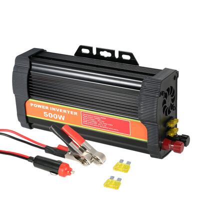 

1500W DC12V to AC110-130V Power Inverter Modified Sine Wave Household Car Converter with 42A Dual USB&2 AC Outlets