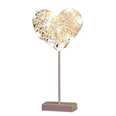 

UpperX Creative handmade night light love LED decorative lamp dormitory small table lamp gifts