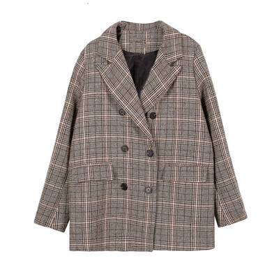 

Fall 2018 collection Grid career Small suit jacket female