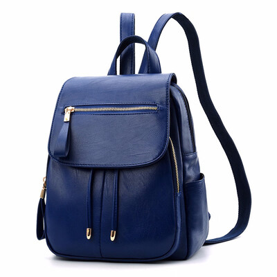 

Black Female Backpack for Teens Backpacks Woman 2018 Bagpack for Girls PU Leather Backbag Bags Ladies Small Cool Back Pack Women