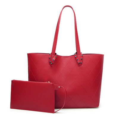 

Large Shoulder Bag for Women Casual Ladies PU Leather Tote Bag Women Top Handle Shoulder Bag with a Purse