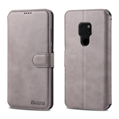 

MOONCASE Huawei Mate 20 calf series leather case - gray