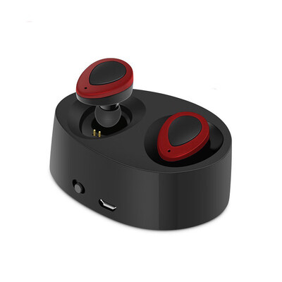 

Upgrade K2 TWS Bluetooth EarphonesTrue Wireless Earbuds Mini Stereo Music Sport Headset with Charging Box for IOS Android phone