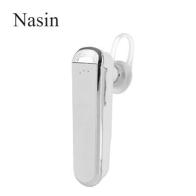 

Nasin Q3 Business Mobile Bluetooth Wireless earphone 41 Bluetooth Metallic Headphones for xiomi iphone huawei samsung