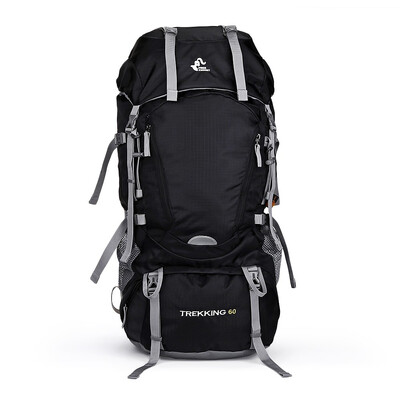 

Professional Climb backpack Travel backpacks Trekking Rucksack rain cover Sport Bag Camp Equipment Hike Gear 60L Men Women quality