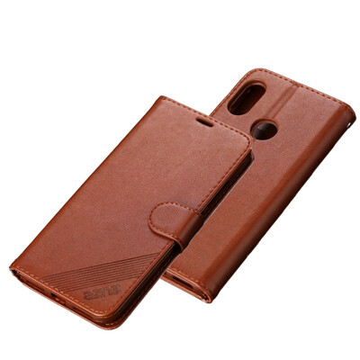 

MOONCASE Millet Red Rice Note 6 Pro Yazun Shi TPU Wallet - Brown