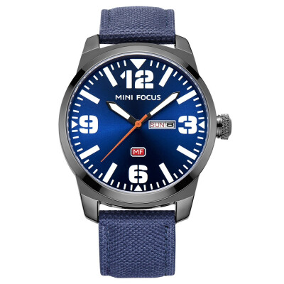 

BOFUTE Male Watches Sports Watch Japanese Quartz Movement Calendar Luminous Waterproof Nylon Cloth Strap 0032G