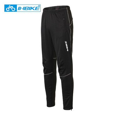 

INBIKE Winter Cycling Pants Men Fleece Sport Reflective Trousers Keep Warm Thermal Bicycle Bike MTB Pants Running Clothings