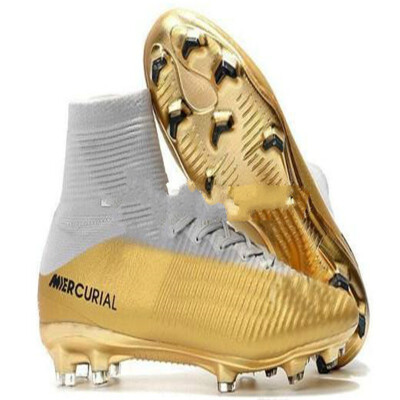 

High Top Mens Kids Soccer Shoes Mercurial CR7 Superfly V FG Boys Football Boots Magista Obra 2 Women Youth Soccer Cleats Cristiano