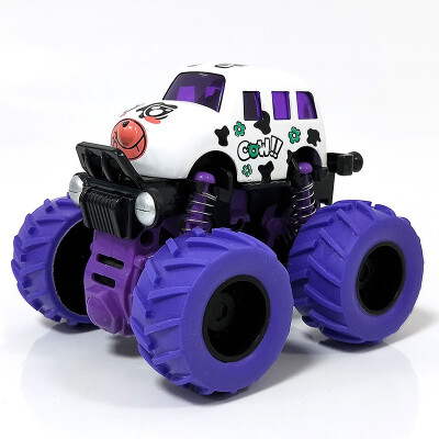 

Hot Sale Car Toy Cartoon Graffiti Car Model of Bigfoot Alloy Vehicle with Return Inertia for Children Gift
