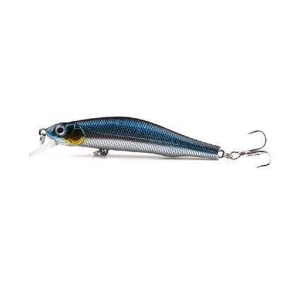 

HENG JIA Hard Fishing Bait 3D Bionic Fishing Bait Hard Minnow Bait Swimbait Crankbait Lures