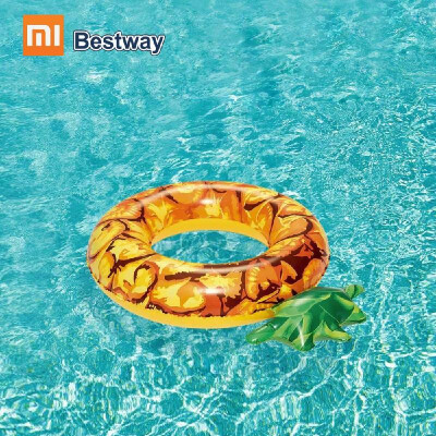 

Xiaomi Water Play Swimming Ring Equipment Summer Sport Inflatable 90KG Load Bestway Pool Float Handle Fruit Air Mat Kid Pool Toy R