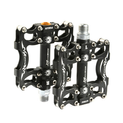 

RockBros Ultralight Aluminum Alloy Bike Bicycle Pedals Platform Cycling Bearing Mountain Bike Pedal Anti-skid Foot Multi-colors Tr