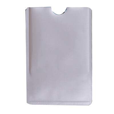 

TANHAO aluminum foil tin foil anti-magnetic card sleeve NFC shield bank card holder certificate protection RFID radio burglar 20 piece S110