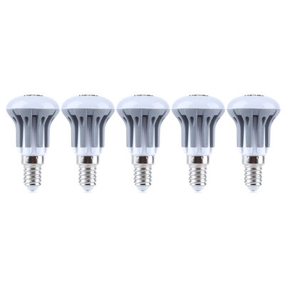 

Lightme 5Pcs E14 220-240V R39 25W LED Bulb SMD 2835 Spot Globe Lamps Energy Efficient Lighting