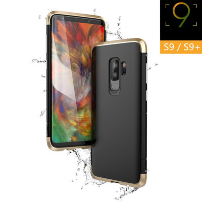 

For Samsung Galaxy S9 Case Luxury BOBYT 3in1 Shockproof Aluminum Metal PC Slim Bumper Case For Samsung Galaxy S9 Plus Cover