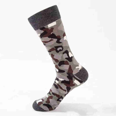 

Aa-shop Men Fashion Camouflage Street Male Fuuny Happy Lucky Socks