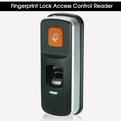 

Biometric Fingerprint Lock Access Control Reader Support Fingerprint RFID Card Doorbell Function TFSD Card