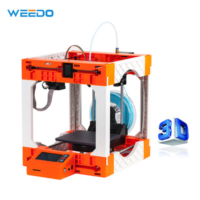 

Weedo F100 Mini Desktop 3D Printer with LCD12864 Screen Display 20-50mms Printing Speed Self-assembly DIY 3D Printer for Amateurs