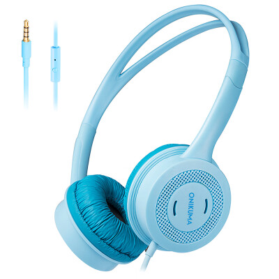 

ONIKUMA M100 Kids Headphones 35mm Wired On Ear Headset Children Earphone Adjustable Headband w Microphone 85dB Limited Volume Sa