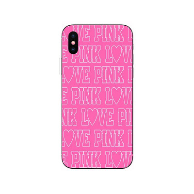 

Pink nation Style VS Victoria Soft Silicone Painting Case For Apple iPhone 6 6s 7 8 Plus X XR XS Max Soft TPU Printed Cover