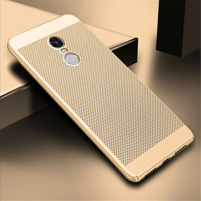 

Goowiiz Phone Case For Xiaomi Mi 55X5s5s Plus66X6 Plus Full Protection Slim Hard PC Breathable Grid Back Cover