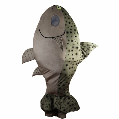 

LangtengFish Mascot Cartoon Costume Cosplay Party Halloween Christmas Festival Performance