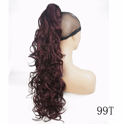 

StrongBeauty Long Curly Claw Clip Ponytail Hairpiece Hair Extensions 32 inch Synthetic Heat Resistant Fiber