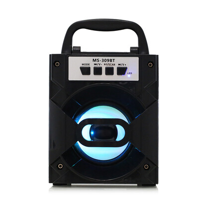

MS - 309BT Bluetooth Portable Speaker with LED Lights 3 inch Driver Unit
