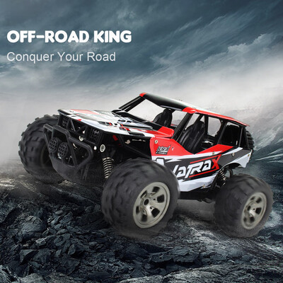 

KY-1812B 24GHz 118 2WD Big Wheel RC Car Off-Road Crawler for Kids Beginners