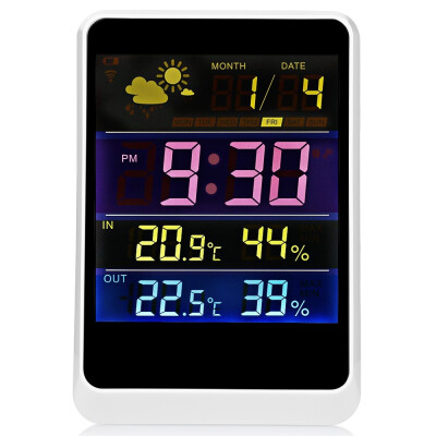 

YGH391 Multi-functional Humidity Temperature Detector Sensor Weather Station Alarm Clock