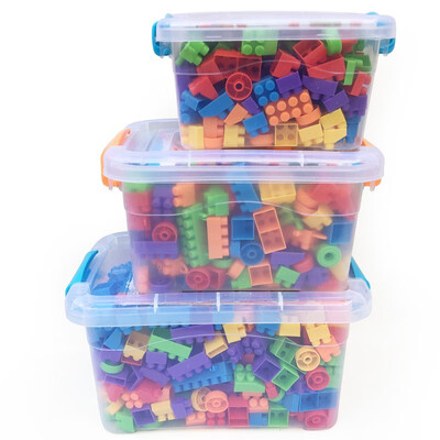 

Enlightenment Assembly DIY Large Particle Building Block Plastic Insertion Childrens Early Education Building Block Kindergarten