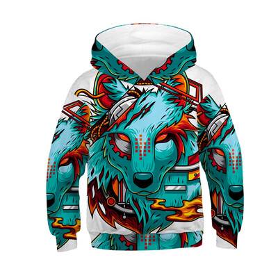 

AOWOFS Christmas 3D Digital Printing New Plus Size Mens Hoodies Parent-child Sweater Kids hoodie Womens Pullover Hoodie QYDM153-TZ028