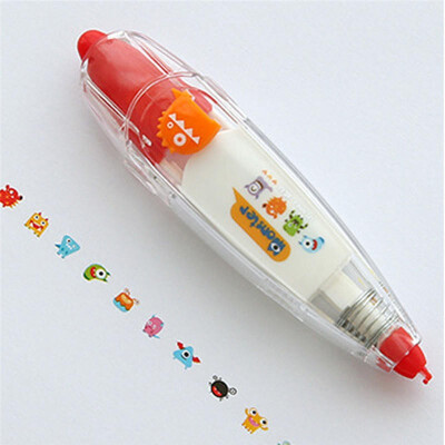 

Correction tape korea stationery novelty decoration book correction fluid office stationery gifts